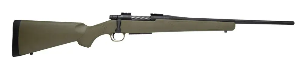 MOSSBERG PATRIOT 308WIN RIFLE 22" FLUTED OD GREEN SYNTHETIC STOCK 5+1
